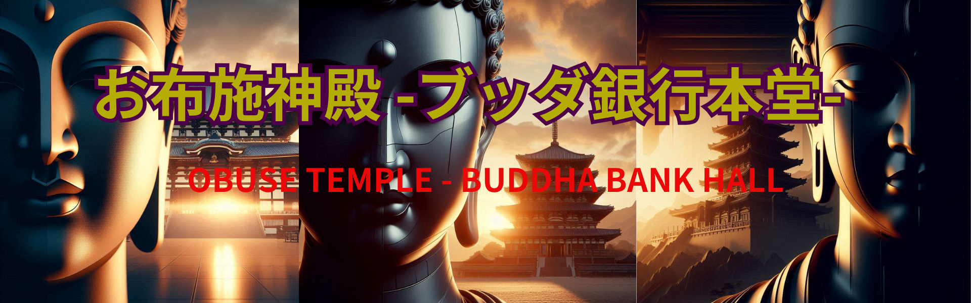 お布施神殿ブッダ銀行本堂