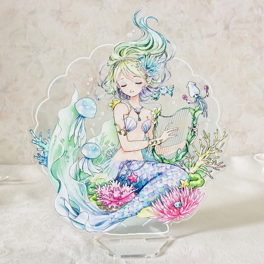手描きイラスト 人魚姫 Www Audassanitation Com
