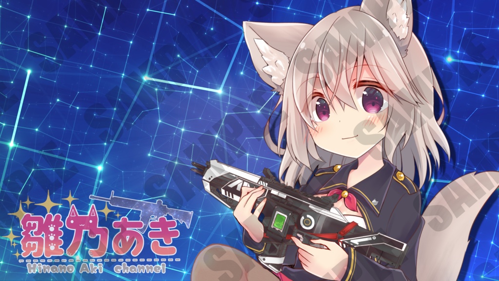 Pc壁紙 19 1080 3種セット Vtuber雛乃あきbooth Booth