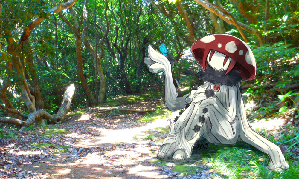 カニとキノコ