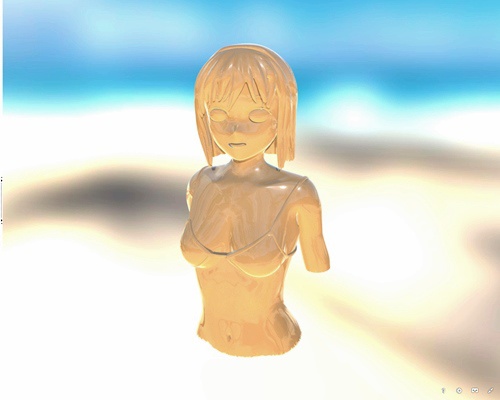 萩原雪歩2016-12版 3DCAD素材データ(無料)