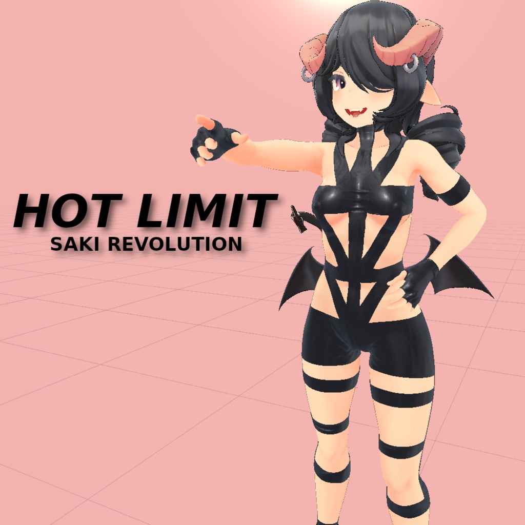 3dモデル Saki Revolution Hot Limit 衣装 Vrc Vrlife Booth