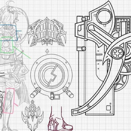 二次創作用アルフィノくん装飾フリー素材 Ratamu Booth