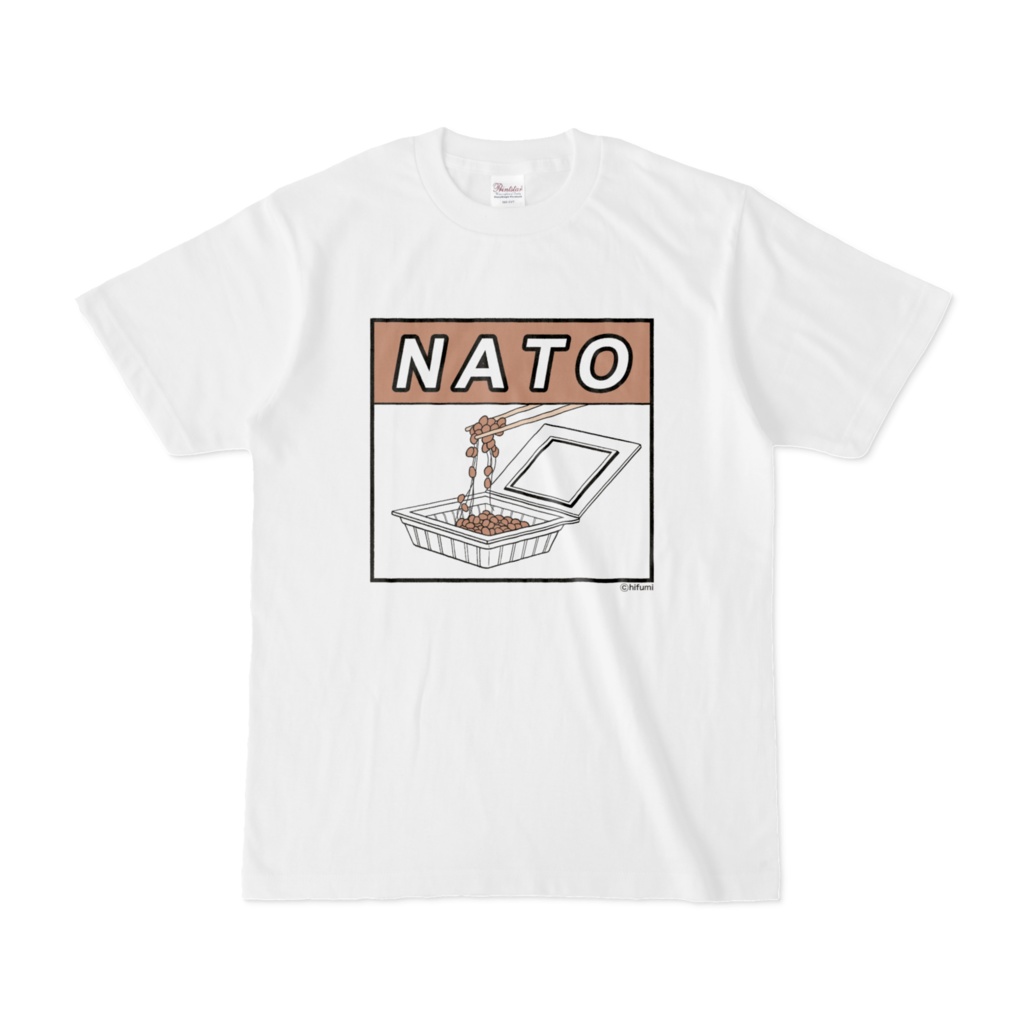 大阪さんのNATOと見せかけてNATTO Tシャツ - 四十七大戦Online Store