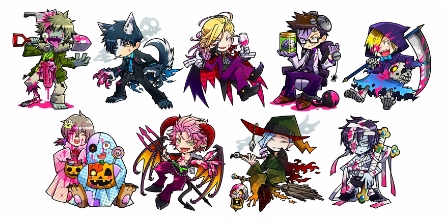 サツカレハロウィンアクキー