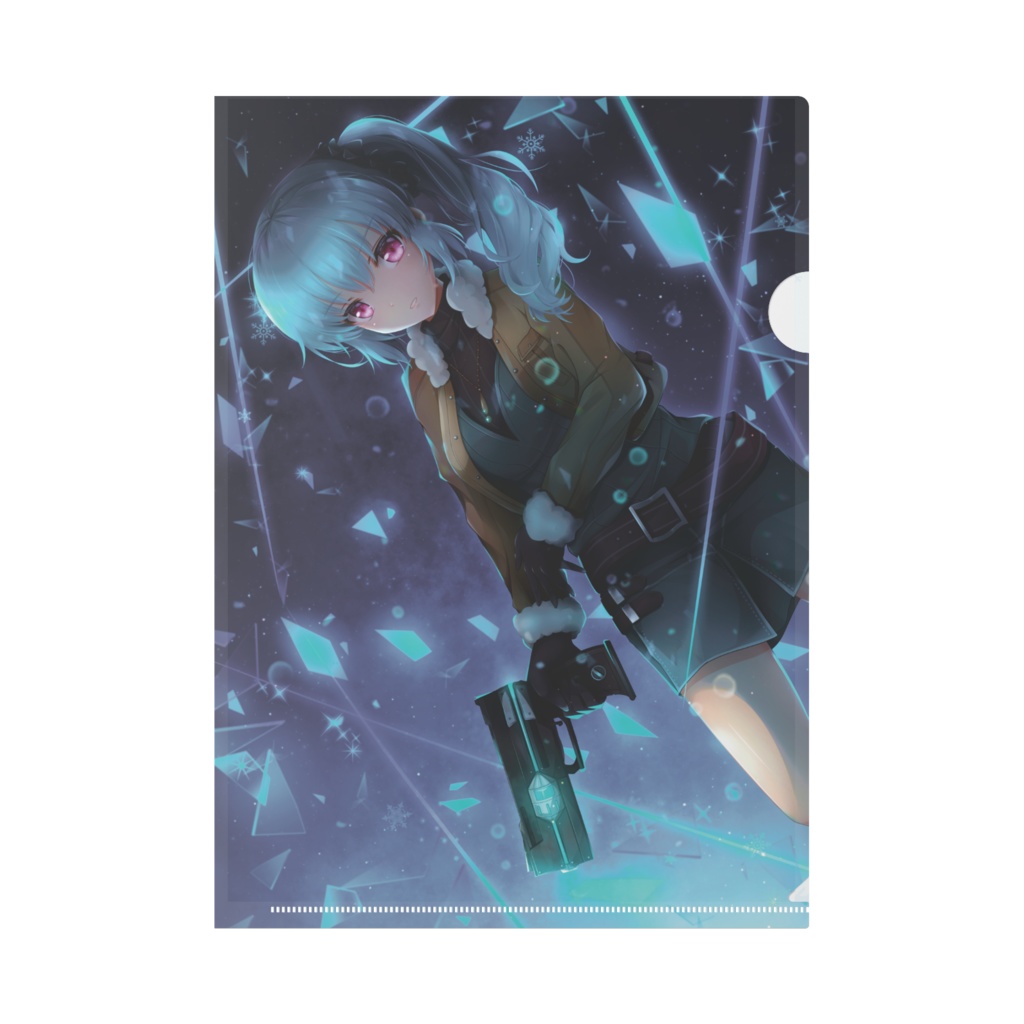 閃の軌跡クレアさんクリアファイル Ameno Sagiri Booth