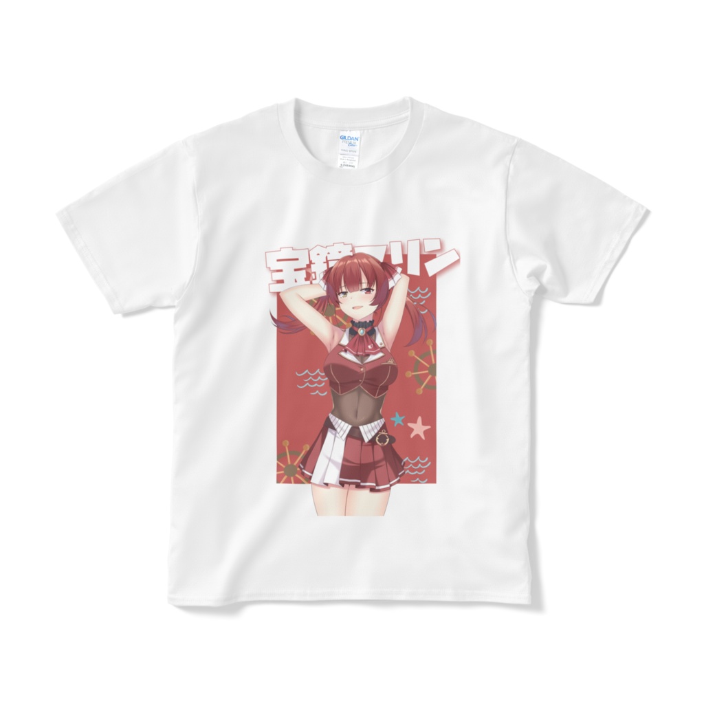 ホロライブ「宝鐘マリン」Tシャツ