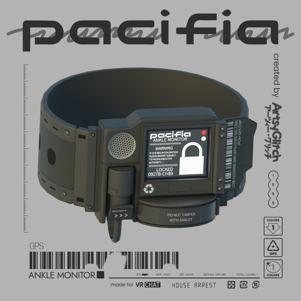 Ankle Monitor 【PACIFIA WARES】 Thumbnail