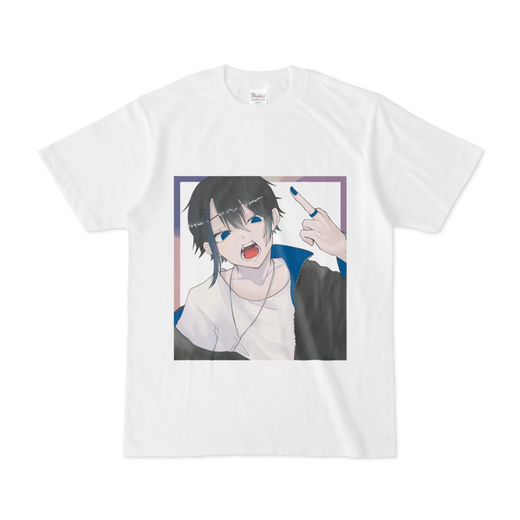 中指 男子 Tシャツ Tkm 12 Booth