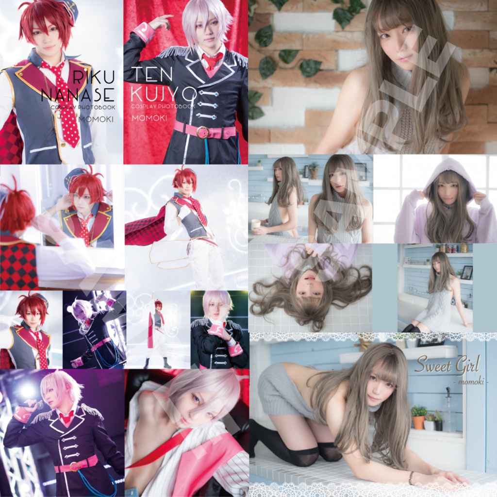 ももき C93 写真集新刊セット 限定ブロマイド付き☆※なくなり次第終了