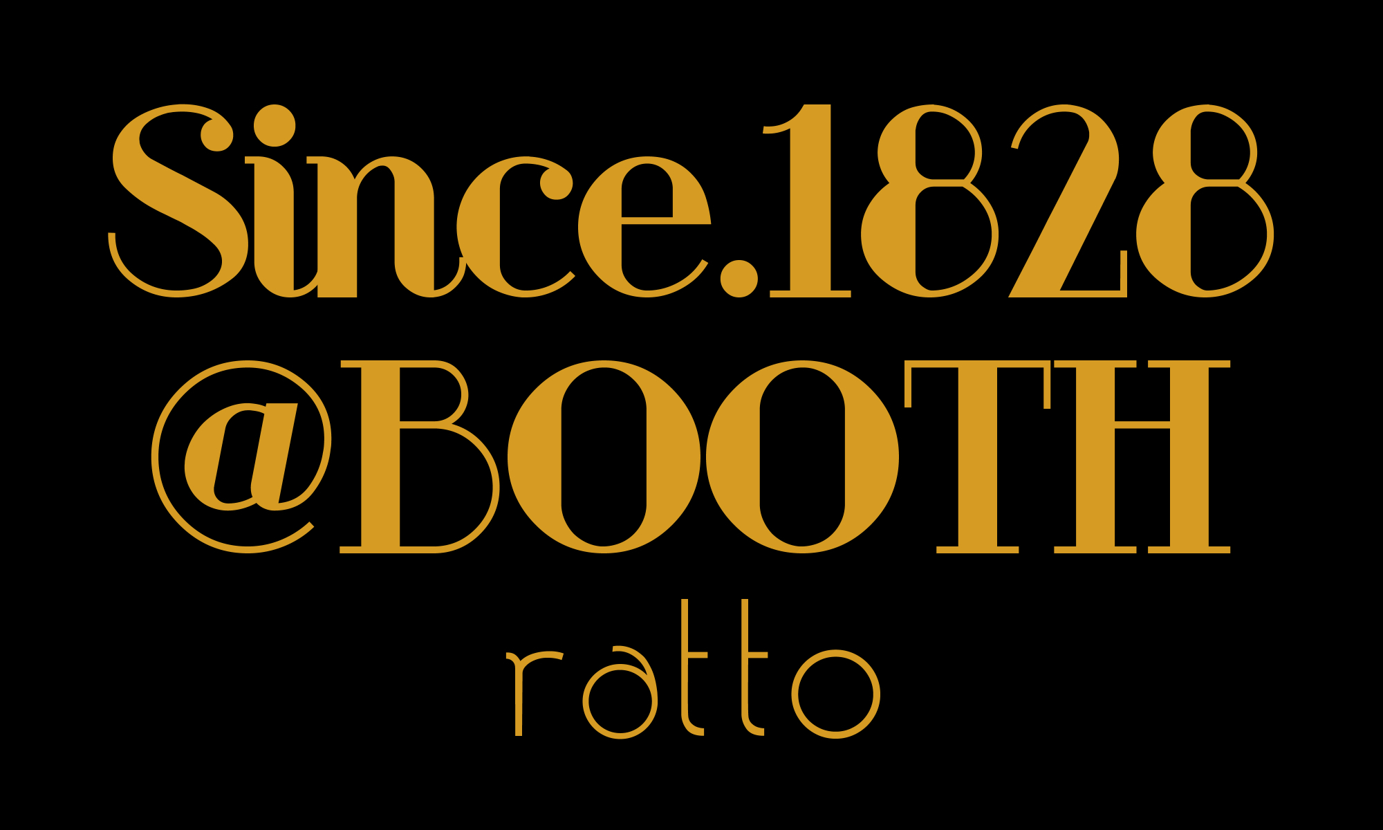 Since.1828@BOOTH