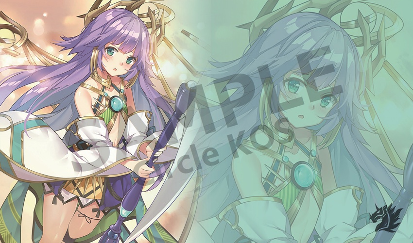 未開封品】星杯の神子イヴ プレイマット JUDGE ジャッジ限定