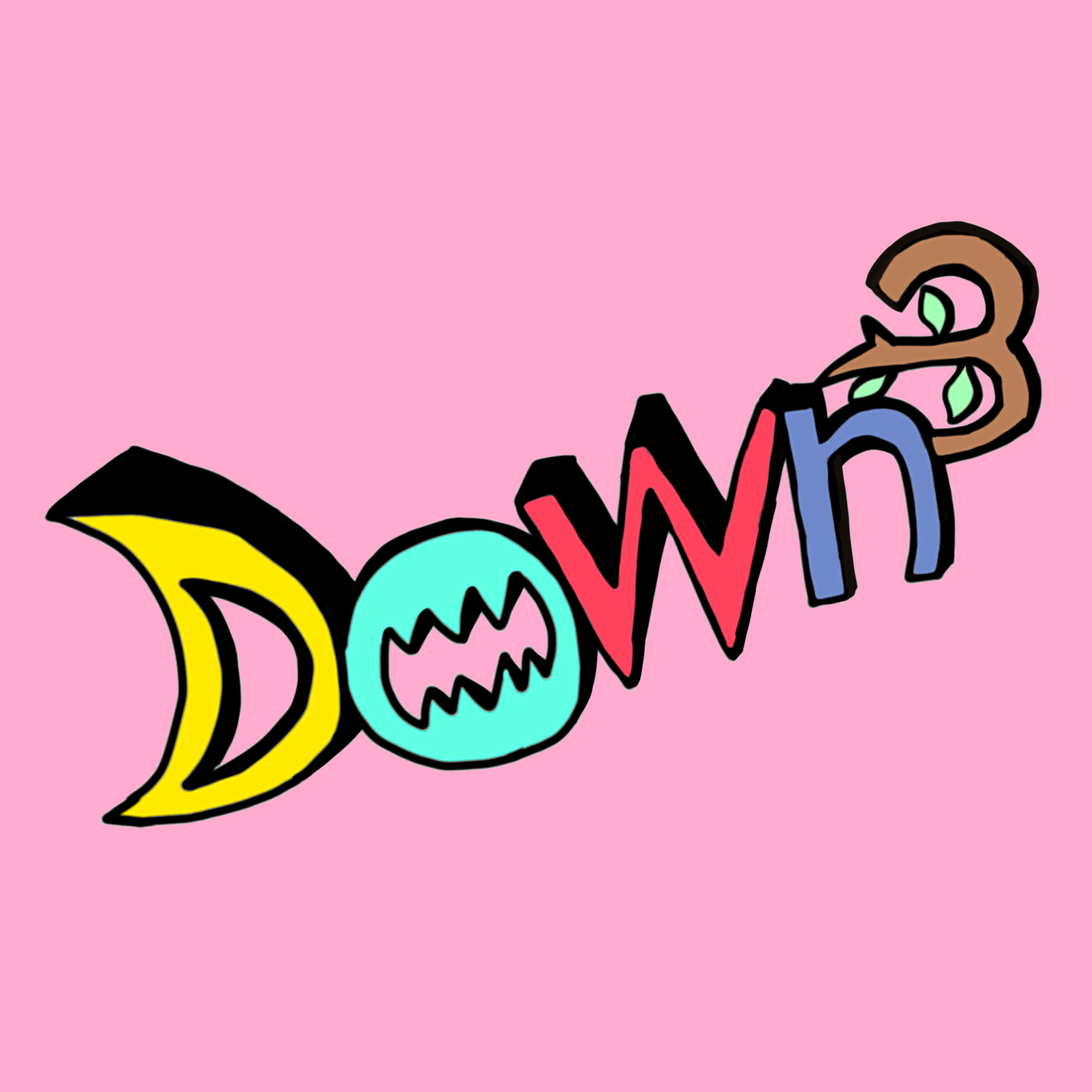 DOWN³