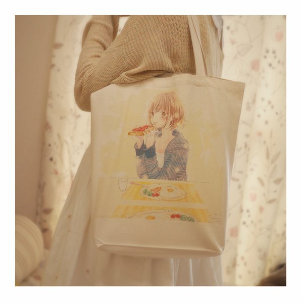きみといっしょのにちようびトートバッグ