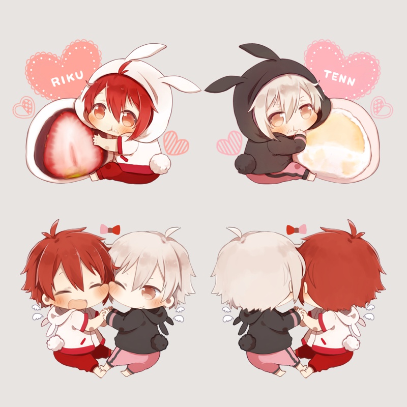 陸&天アクリルキーホルダー