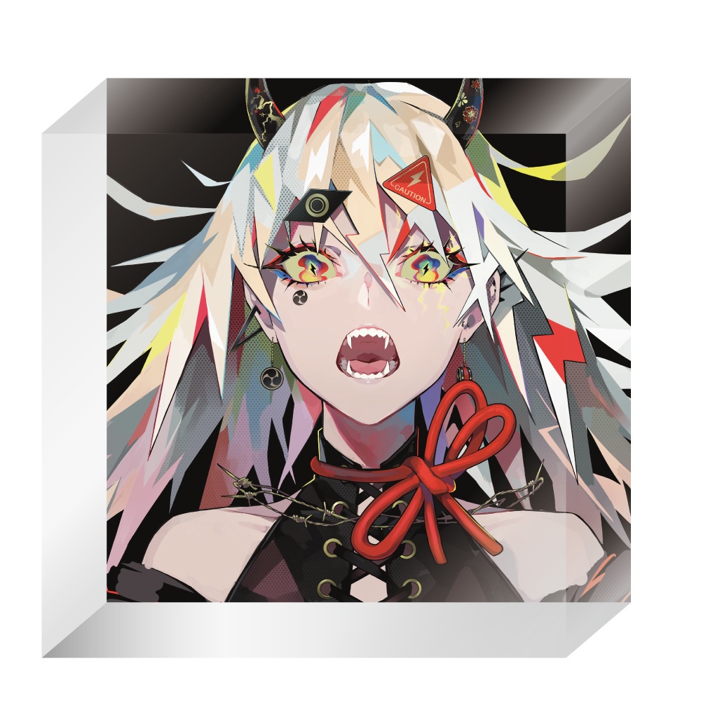 LAM 初個展 目と雷 会場限定 キャンバスアート キャンバスボード