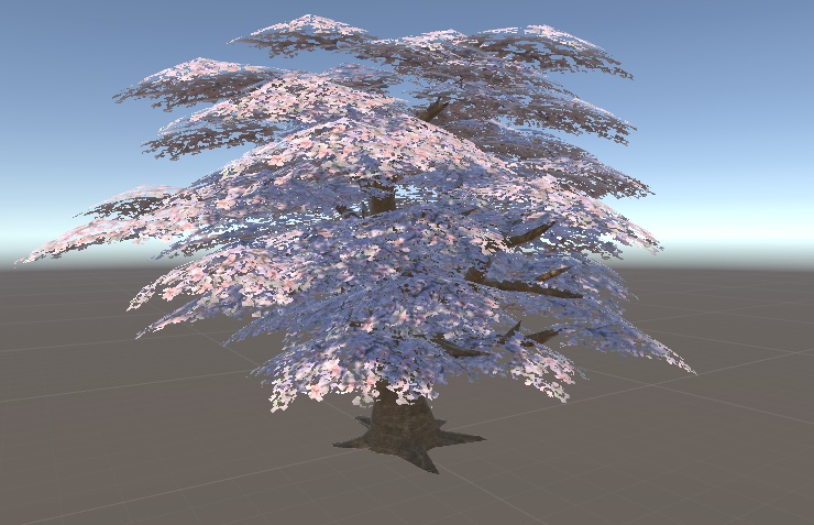 Vrchat向けの桜の木 Imaginary Caravan By Coquelicotz Booth