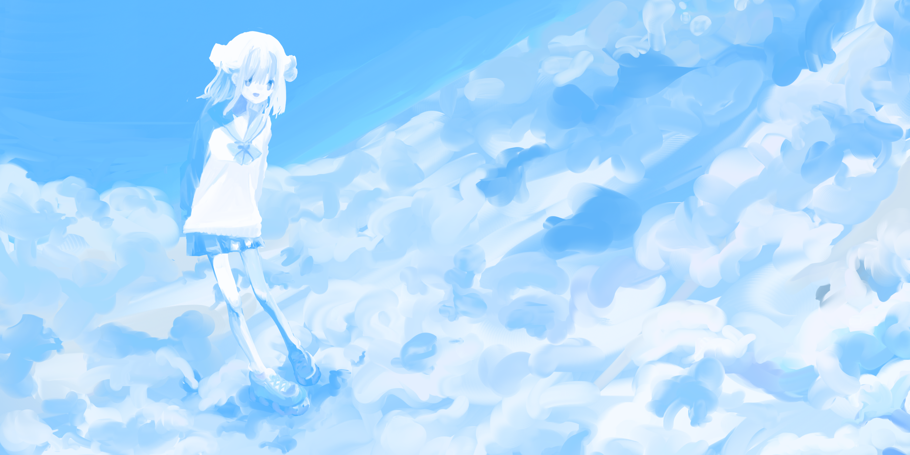 青菜に塩