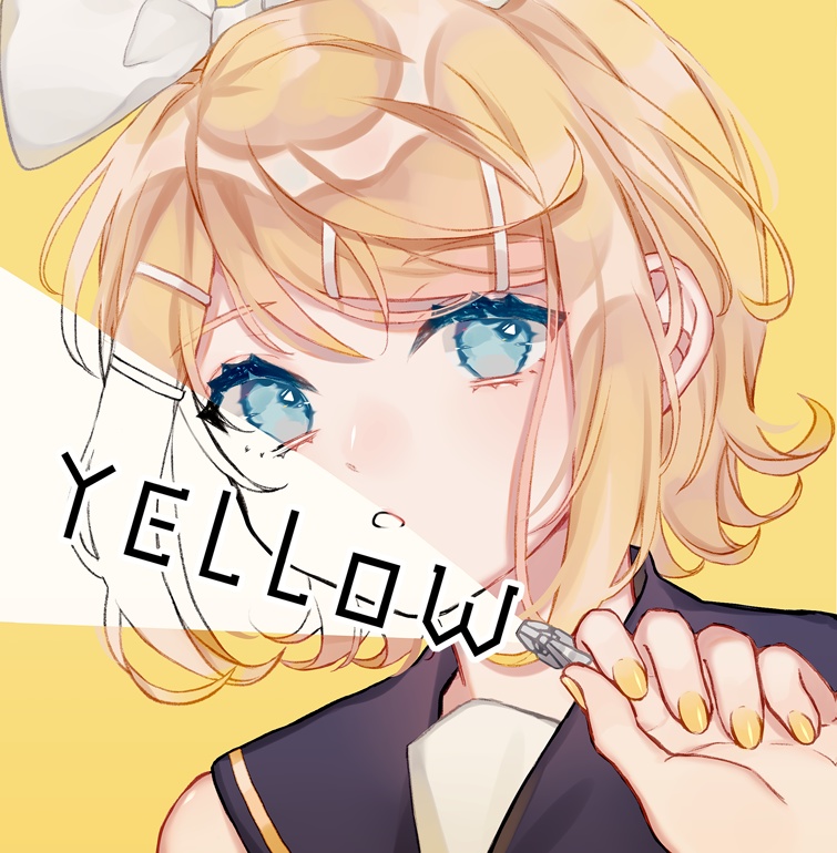 Yellow 鏡音リン レンイラスト集 送料込み シトラスミント Booth