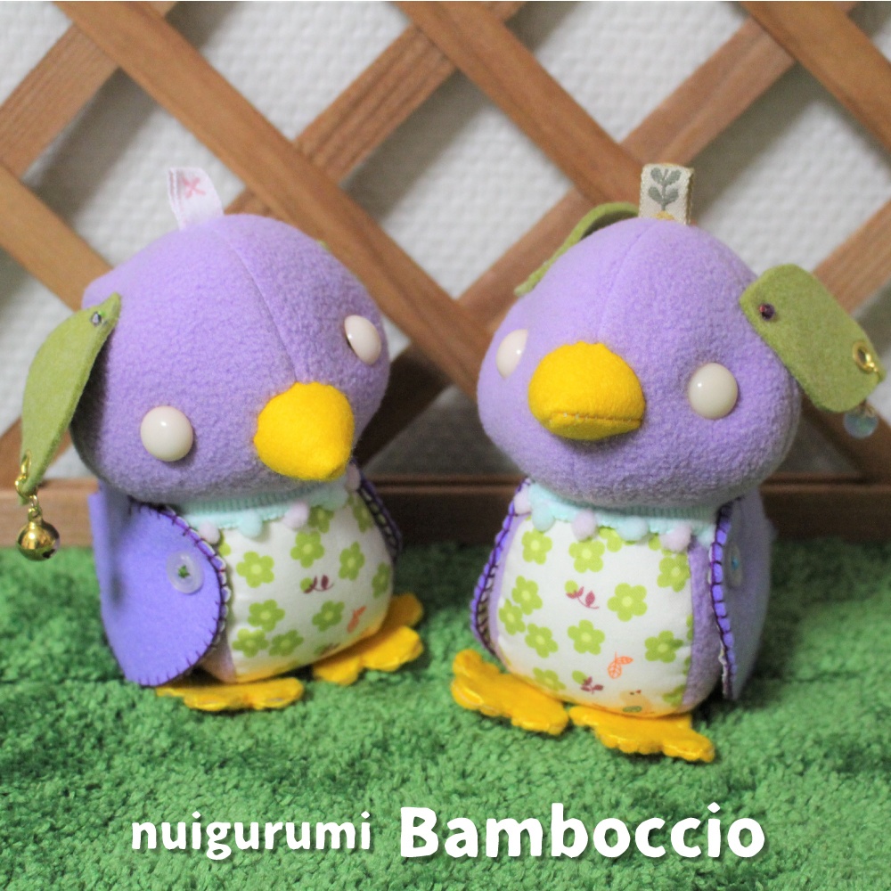 Miniぬいぐるみ コトリ 魔法の伝書鳥 ぬいぐるみ Bamboccio Booth