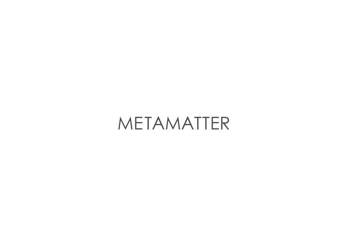 形而上MetaMatter
