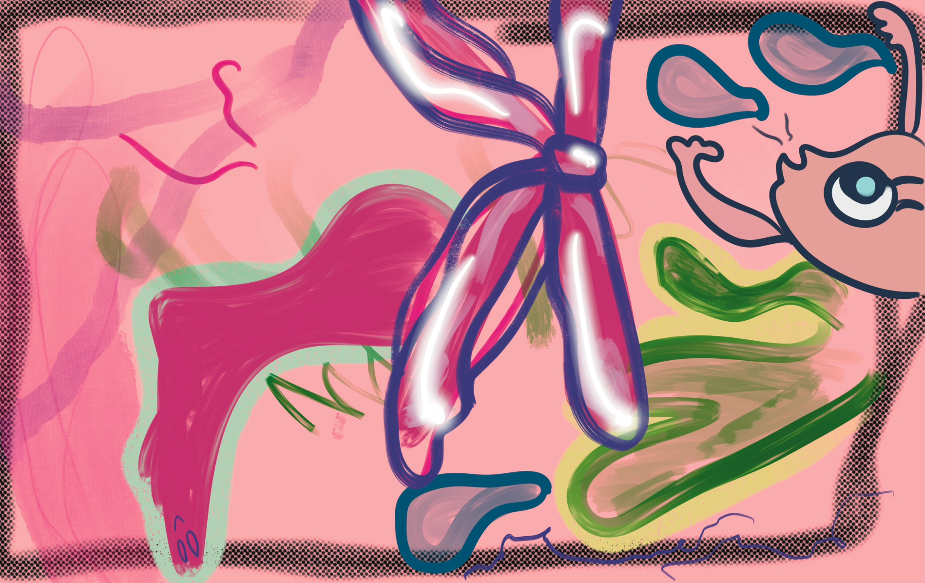 なんだか淋しい女の子