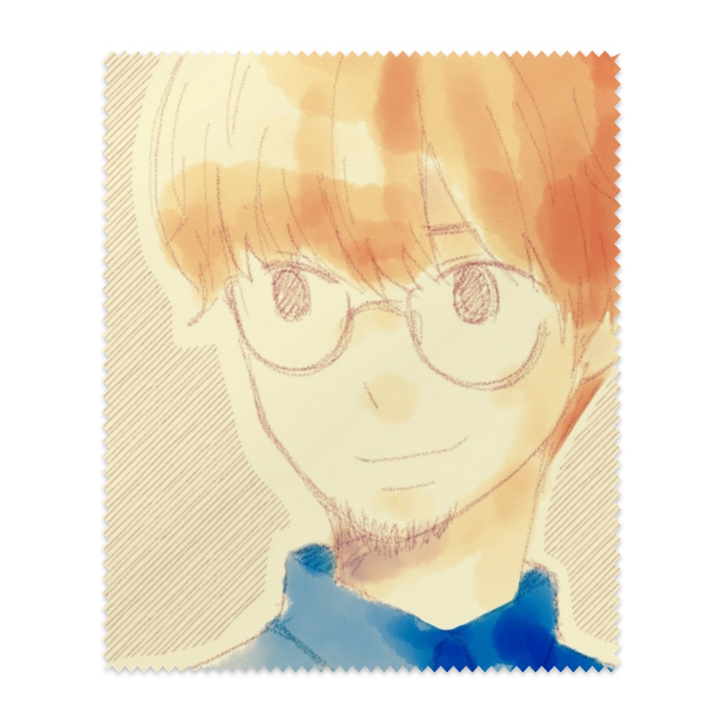 メガネ男子メガネ拭き