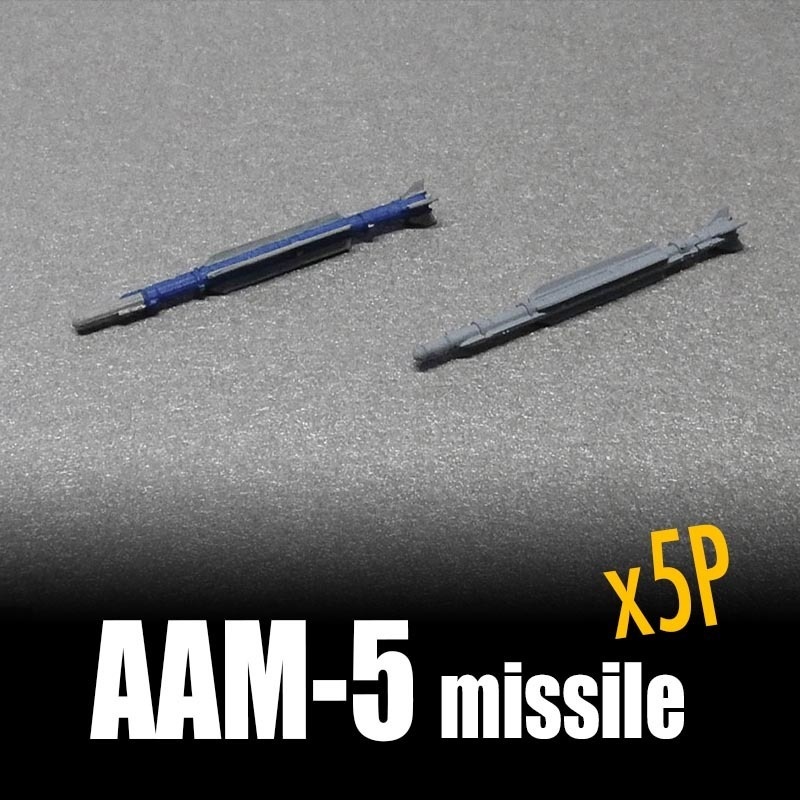 1/144 AAM-5 空自制空ミサイル x5発セット - Mach3 Models - BOOTH