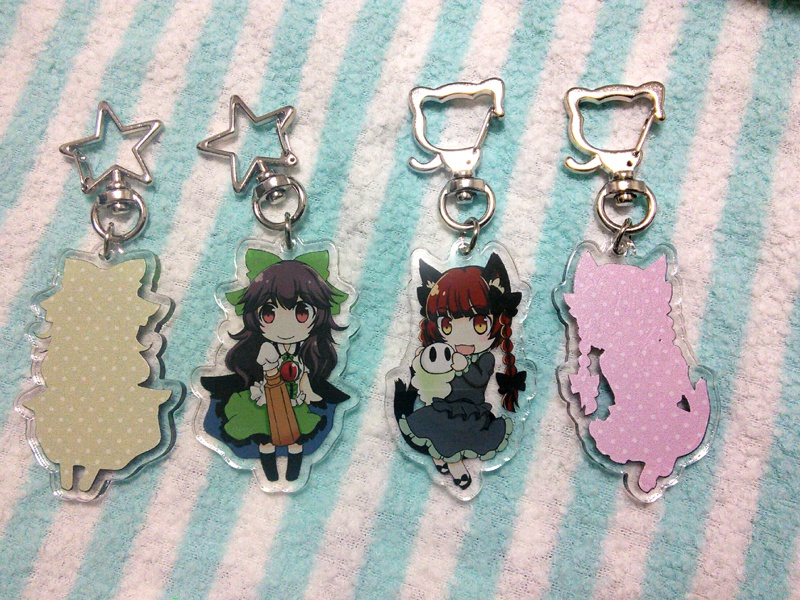 アクリルキーホルダー