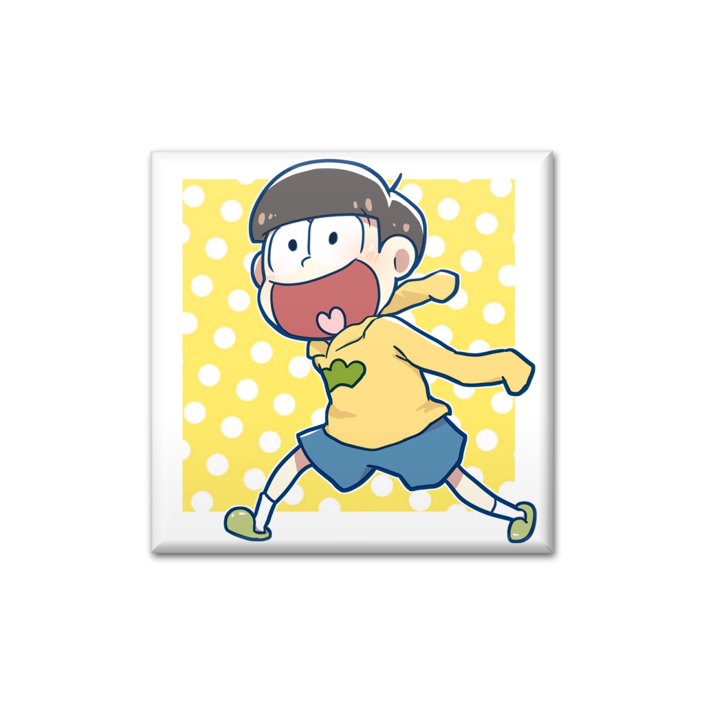 十四松缶バッチ