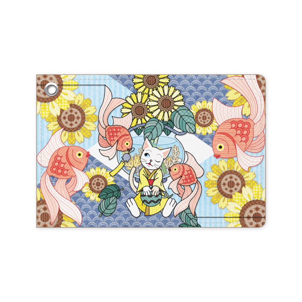 猫と金魚