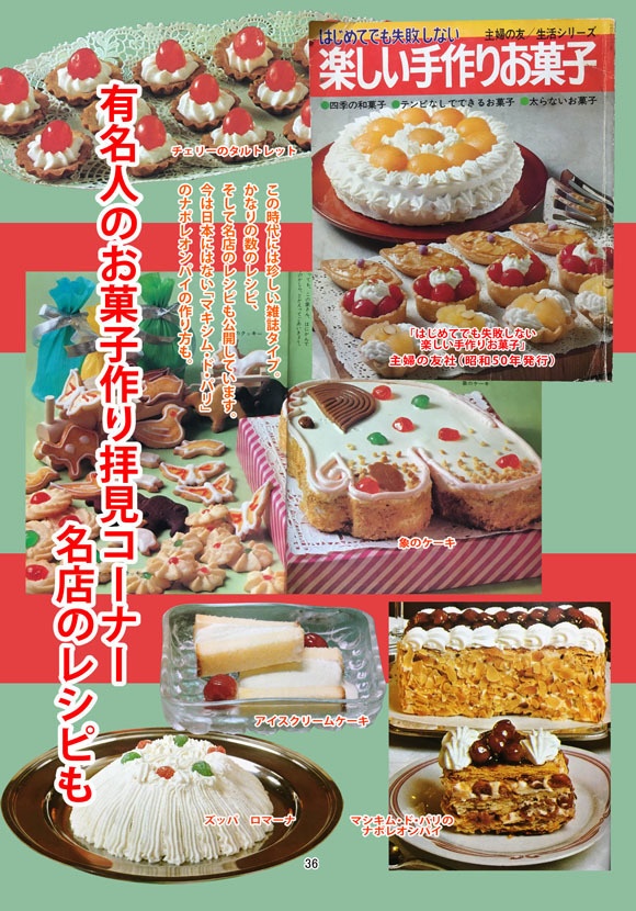 お菓子のやさしいデコレーション 森山サチ子／昭和レトロ 菓子本