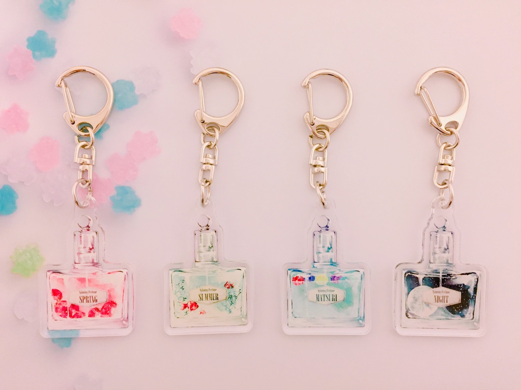 香水瓶 アクキー Spinspinspin Booth